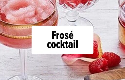 Fros&eacute; cocktail